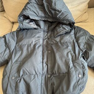 W size 10 blue puffer jacket